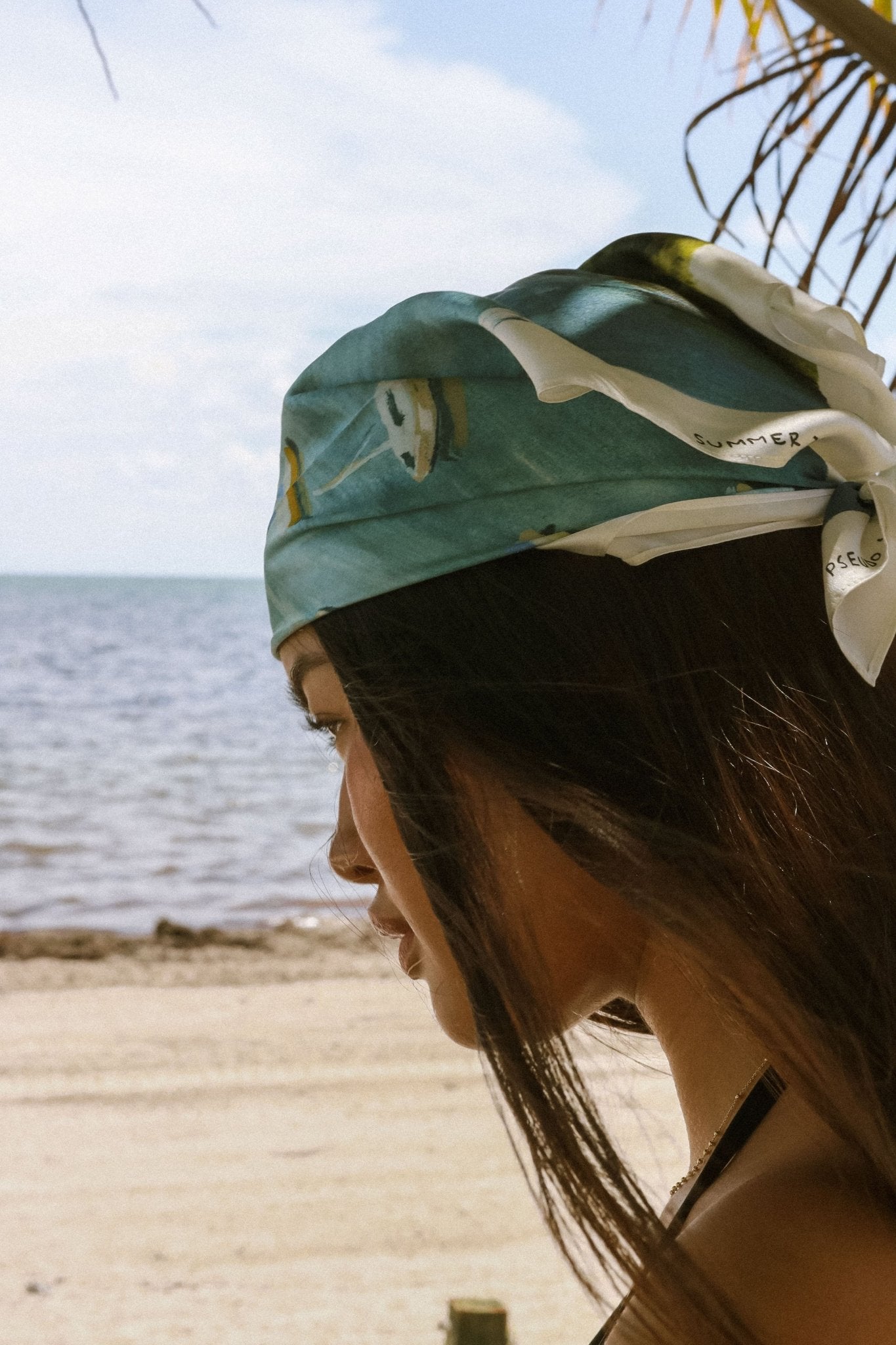 Limited Edition 100% Silk Scarf – Summer 2025 Collaboration - PSEUDO LABS