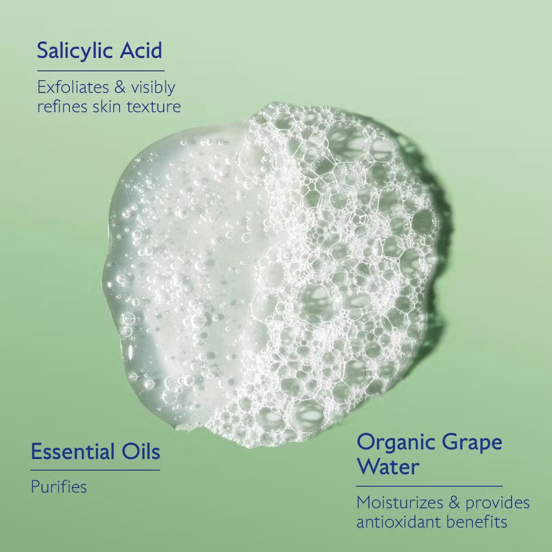 Caudalie Vinopure Purifying Cleansing Gel - Natural Acne Treatment &amp; Antioxidant Skincare