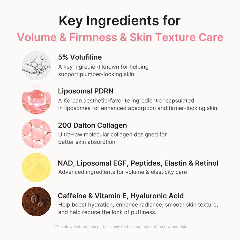 PDRN Pink Collagen Volume Multi Balm | All In One Volufiline, PDRN, NAD Stick for Youthful-Looking, Helping Look of Fine Lines, Firming Care, Anti-Aging Care | Korean Skincare