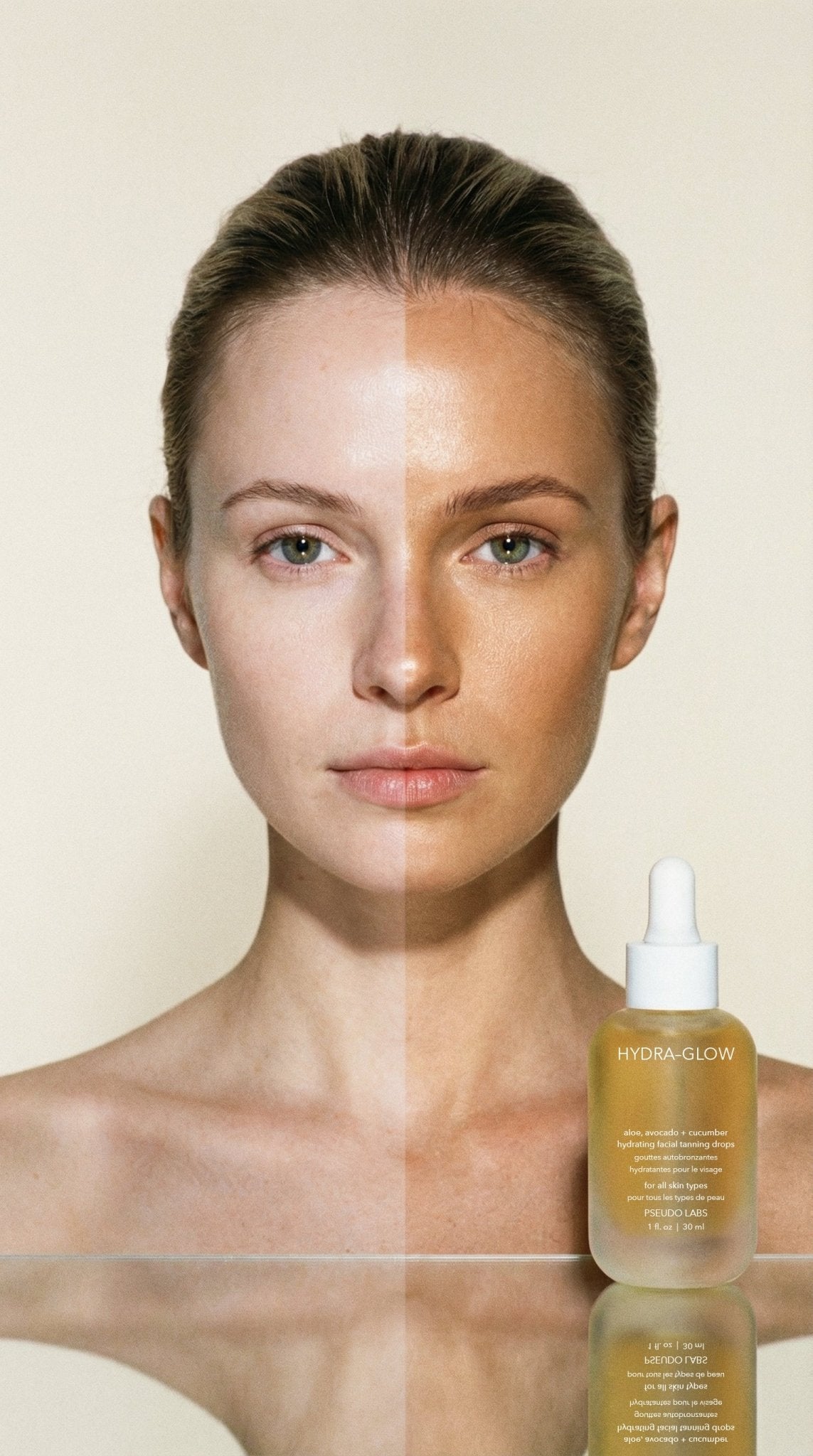 HYDRA-GLOW Hydrating Facial Tanning Drops | Pseudo Labs – PSEUDO LABS